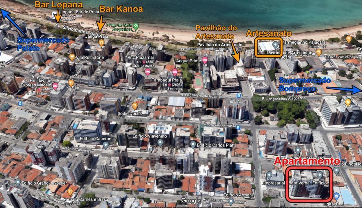 02 Quartos, A 200 Metros Da De Pajucara * Maceió